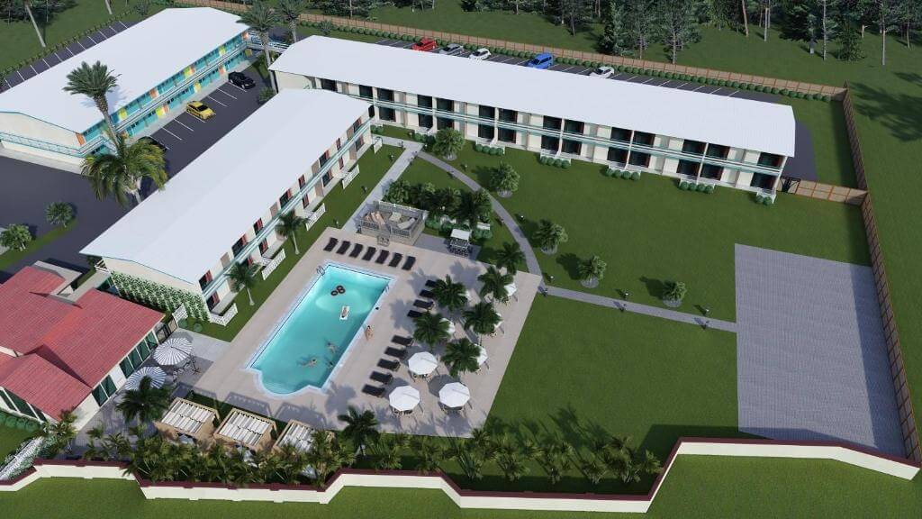 golden host resort furniture project case